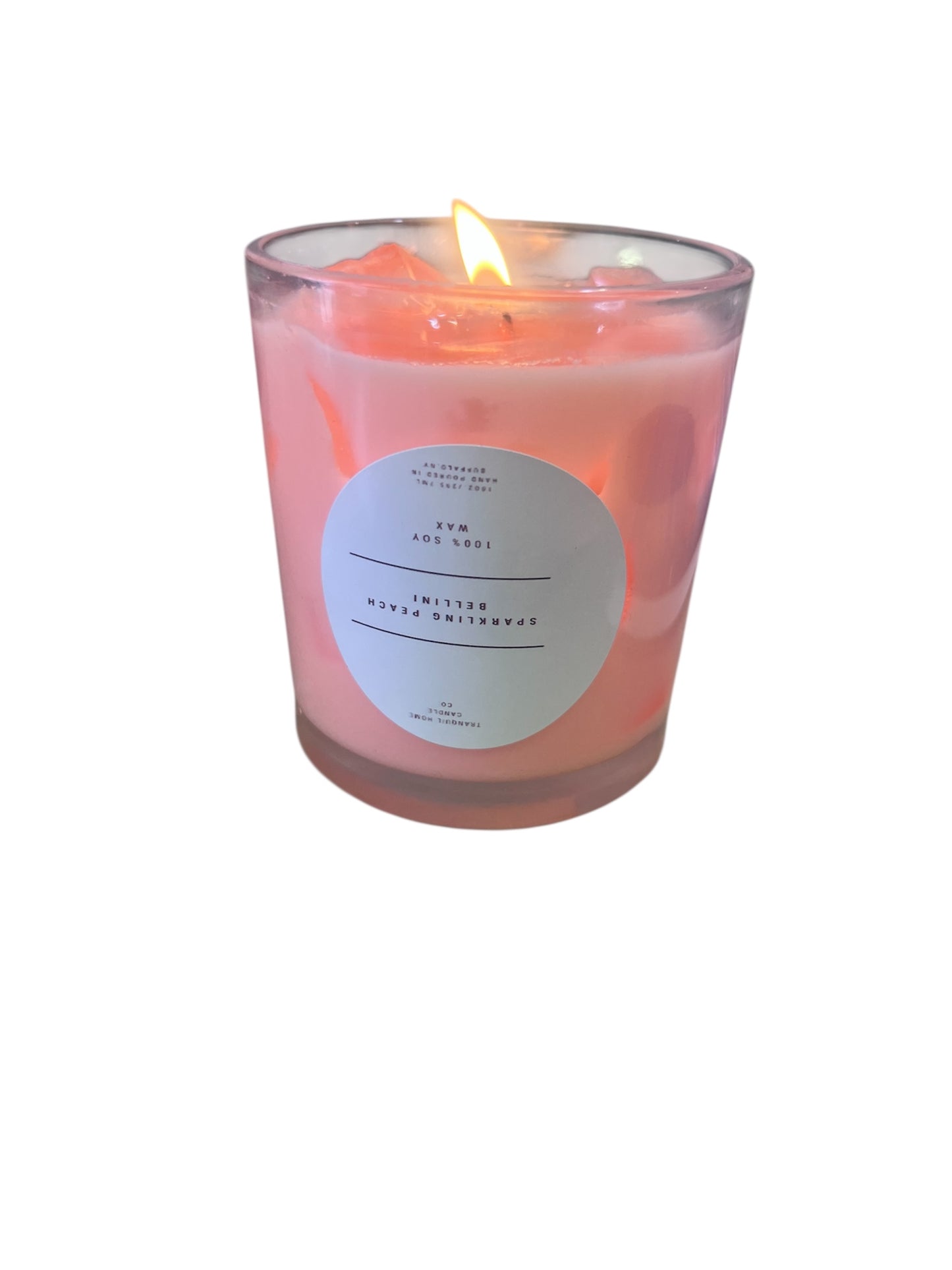 Sparkling Peach Bellini candle