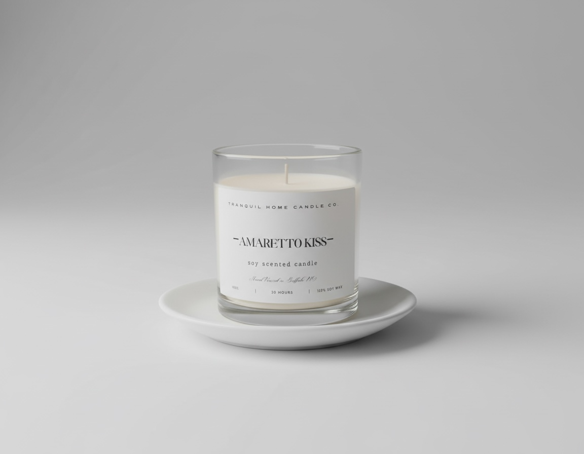 Amaretto Kiss 10 oz. Soy candle