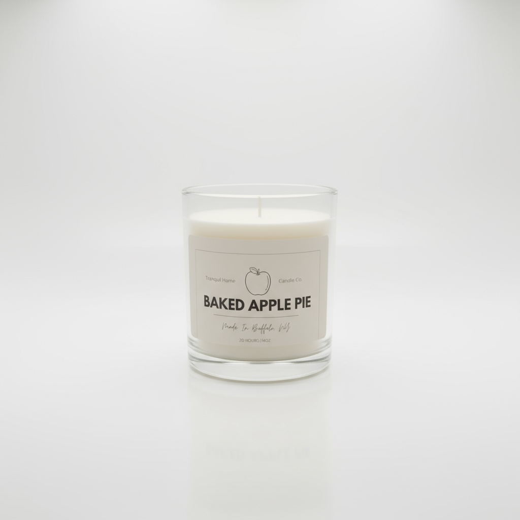Baked Apple Pie 14oz. Soy Candle