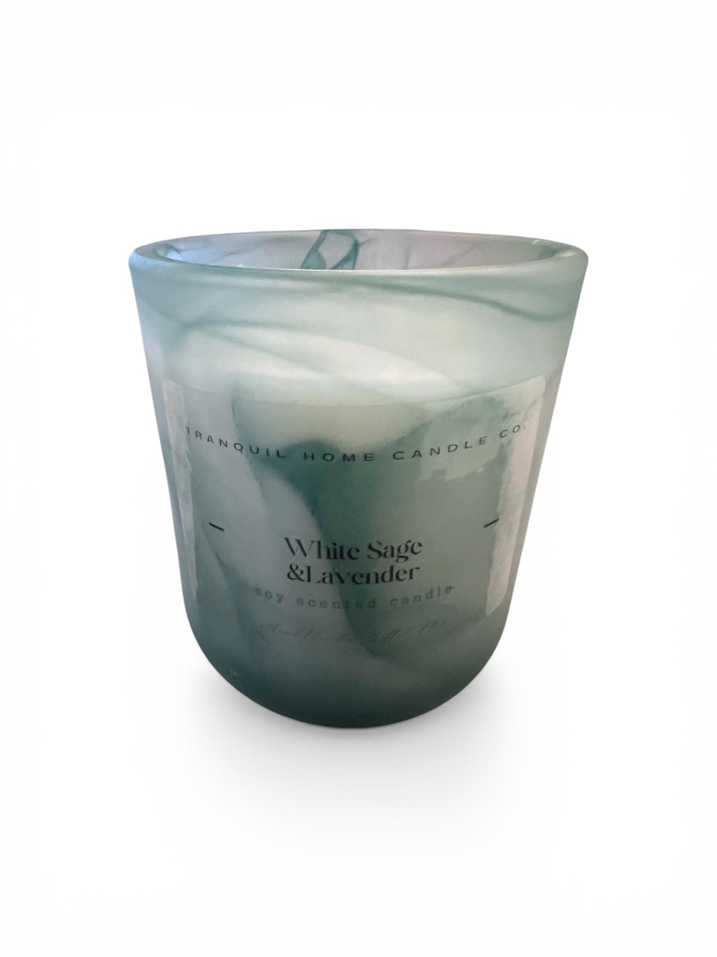 WHTE SAGE & LAVENDER SOY CANDLE