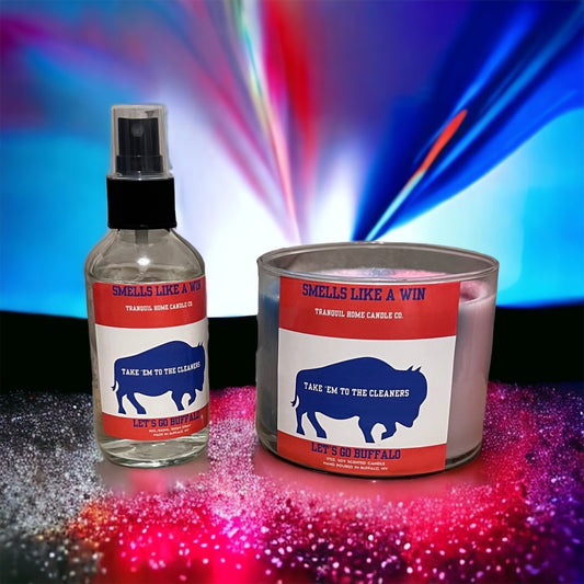Take ‘Em To The Cleaners Room Spray and Candle Bundle