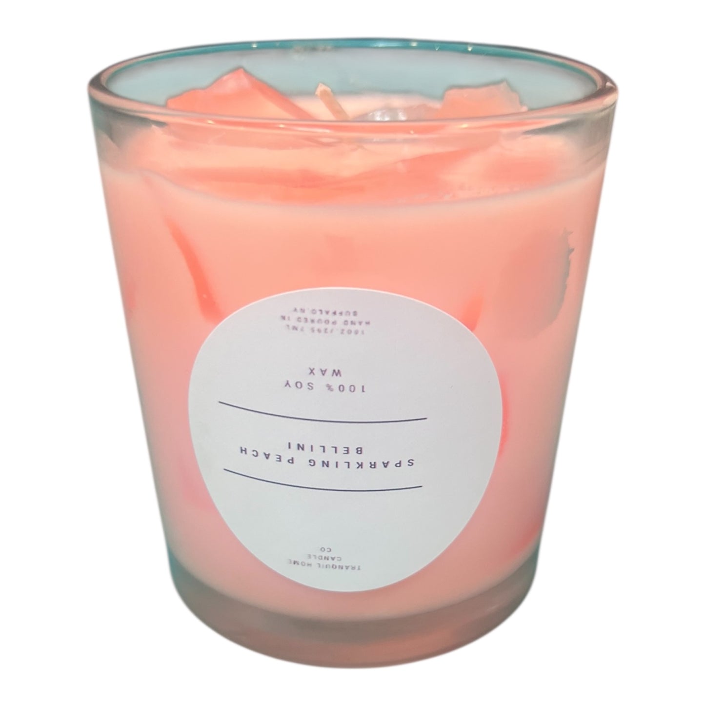 Sparkling Peach Bellini candle