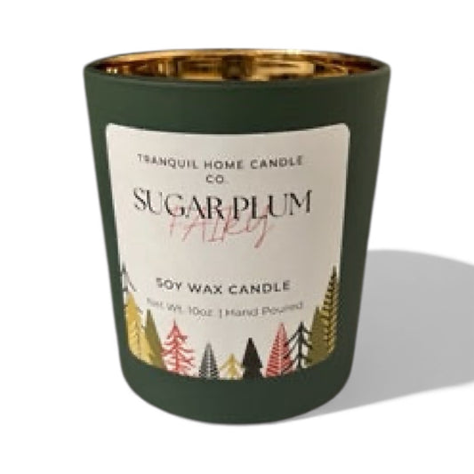 Sugarplum Fairy 10oz Scented Soy candle