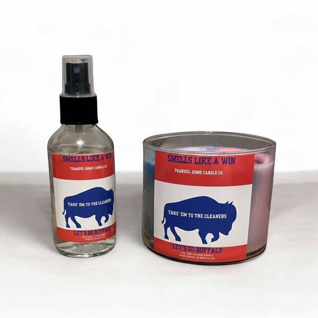 Take ‘Em To The Cleaners Room Spray and Candle Bundle