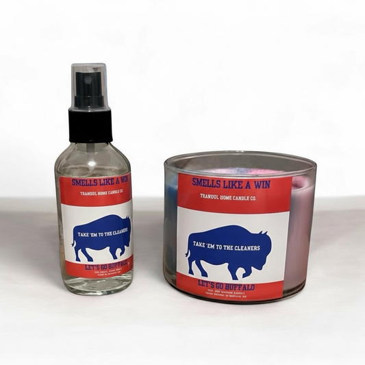 Take ‘Em To The Cleaners Room Spray and Candle Bundle