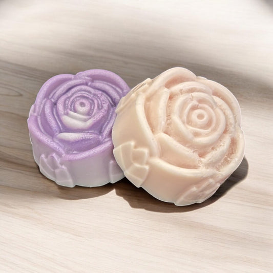 Large Shimmer Flower Wax Melt