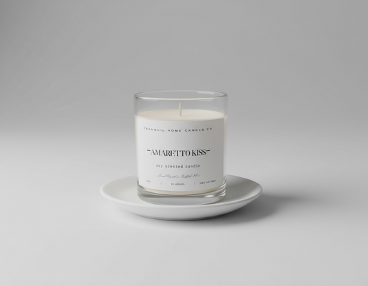 Amaretto Kiss 10 oz. Soy candle