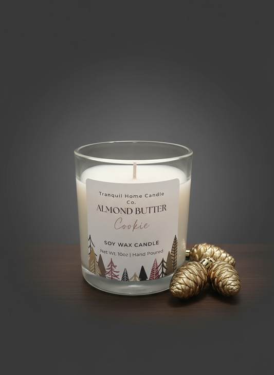 Almond Butter Cookie 10 oz. Soy Candle