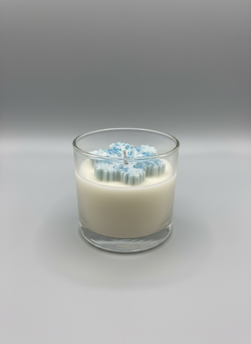 Sugar cookie snowflakes, 10 oz. soy candle
