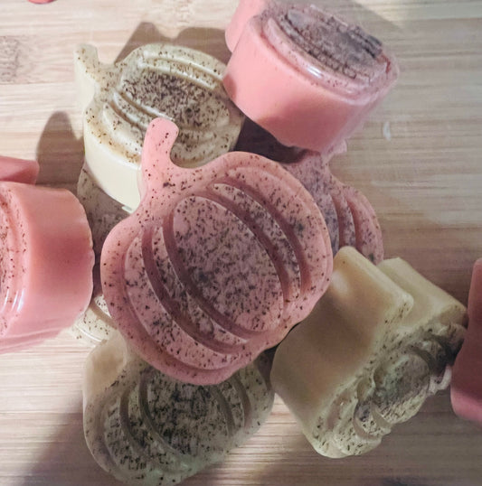 4 pc. Pumpkin Scented Exfoliating Soap