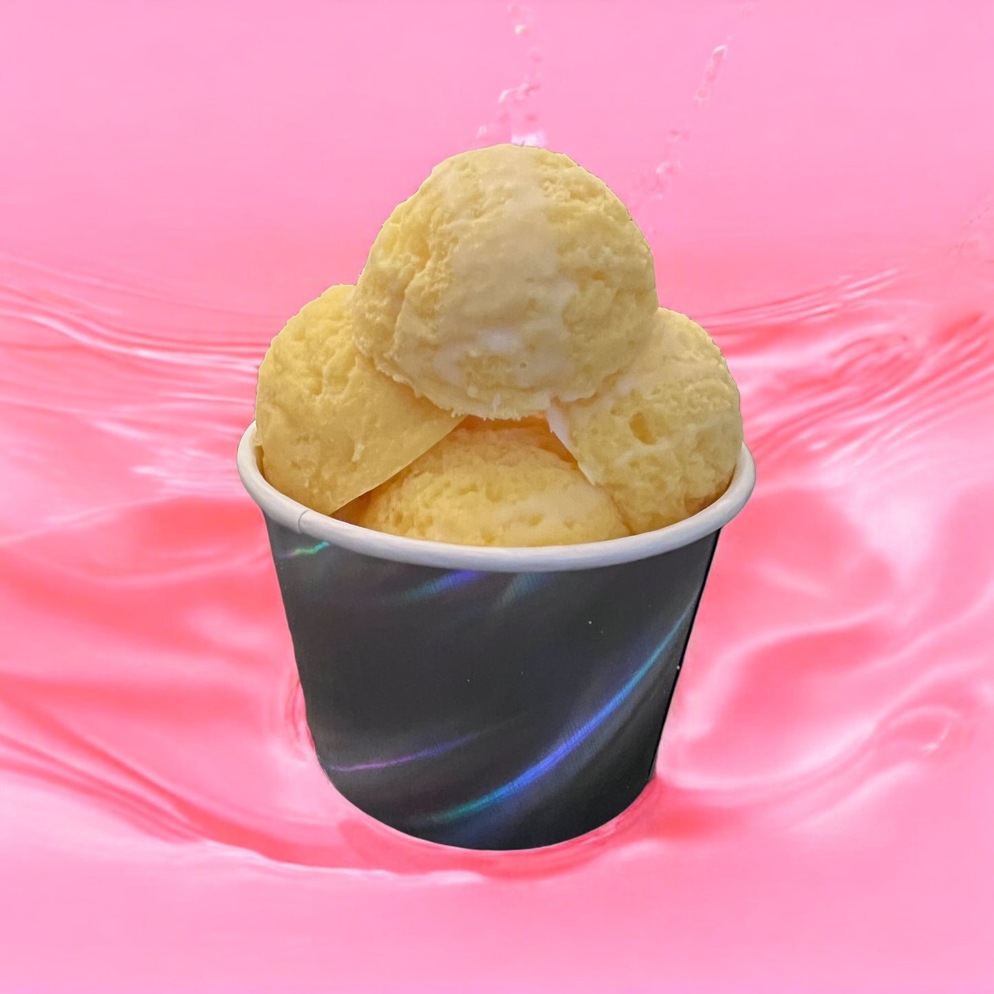 Lemon sherbet, ice cream scoop Wax Melts
