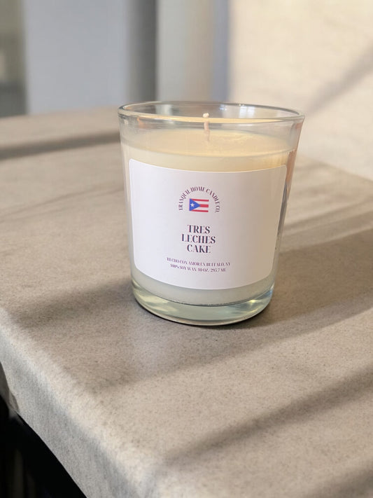 Tres Leches Cake 10oz. scented soy candle