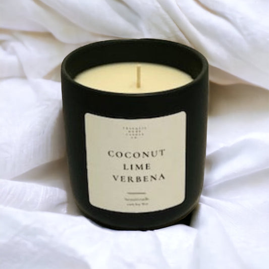 Coconut Lime Verbena Soy Candle